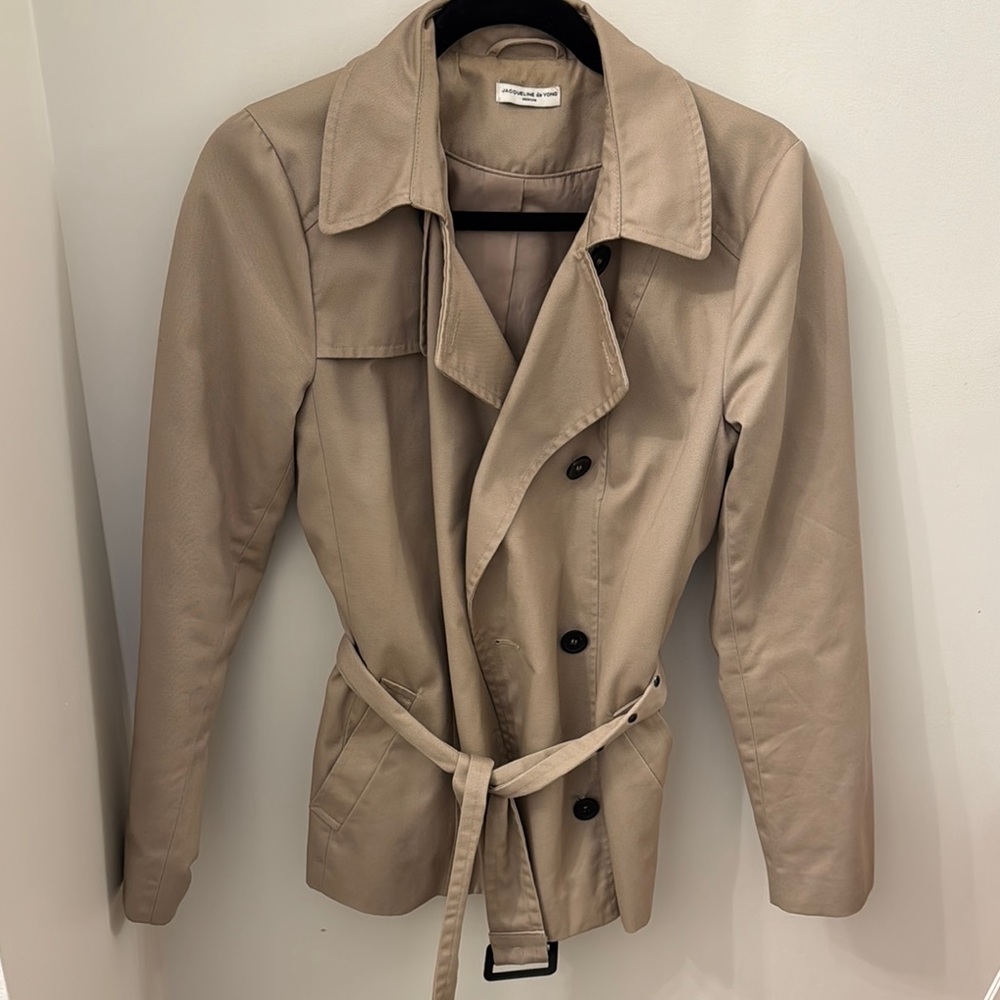 Women's Tan Trench Coat